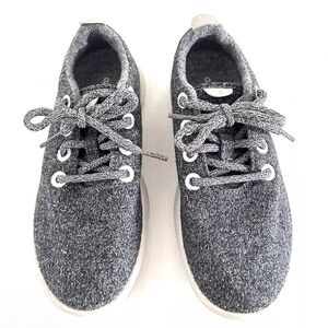 Allbirds Wool Runner 0818-NV1 Gray Womens Size 6 Lace Up Sneakers